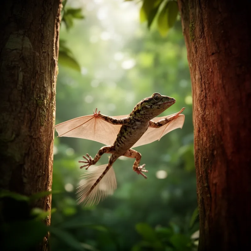 flying gecko