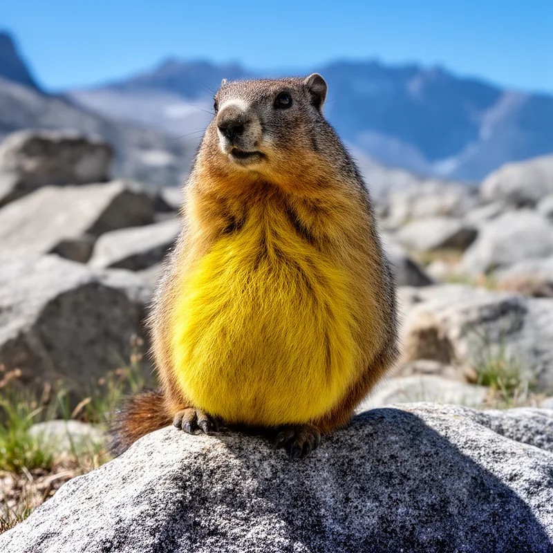 Marmota flaviventris