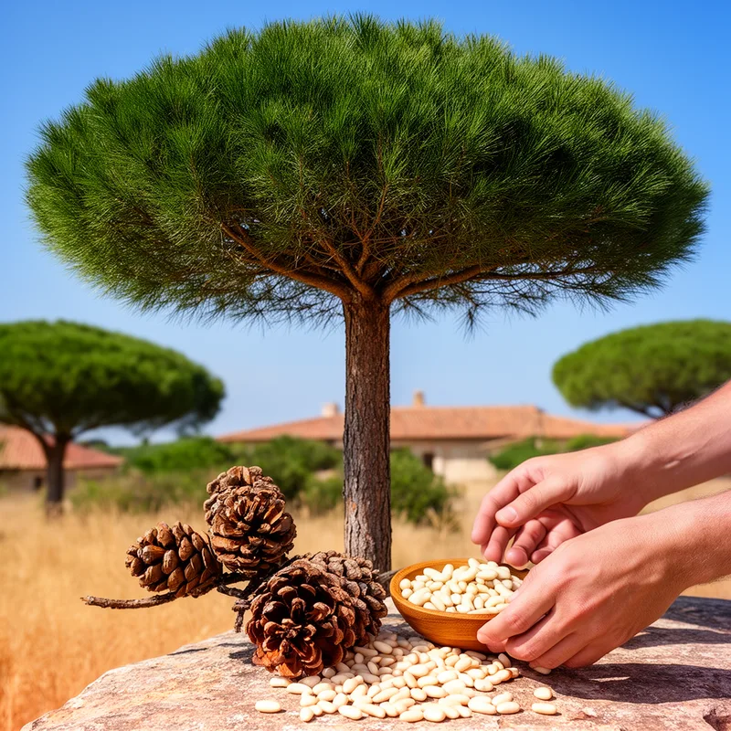 European nut pine