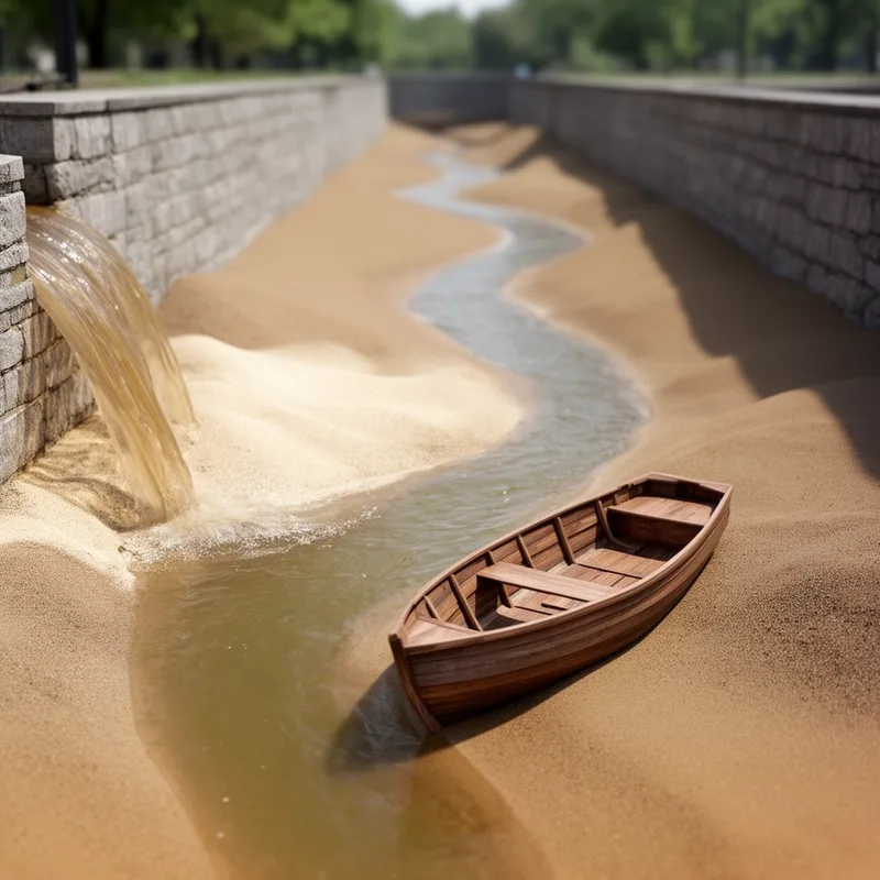 to silt