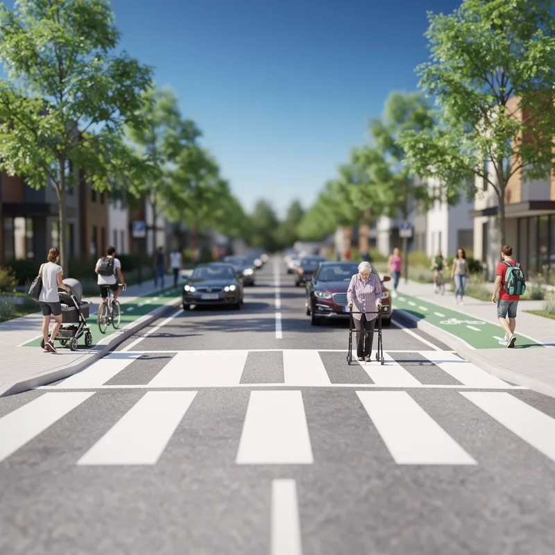 pedestrian-friendly