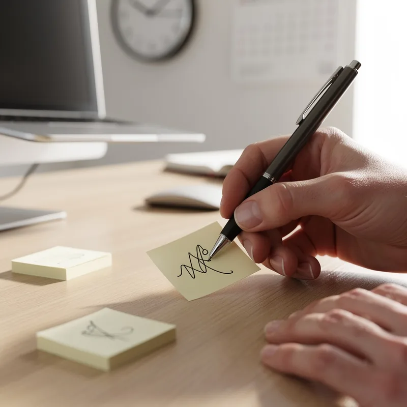 jotting