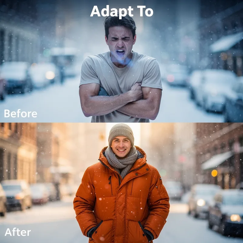 to adapt to