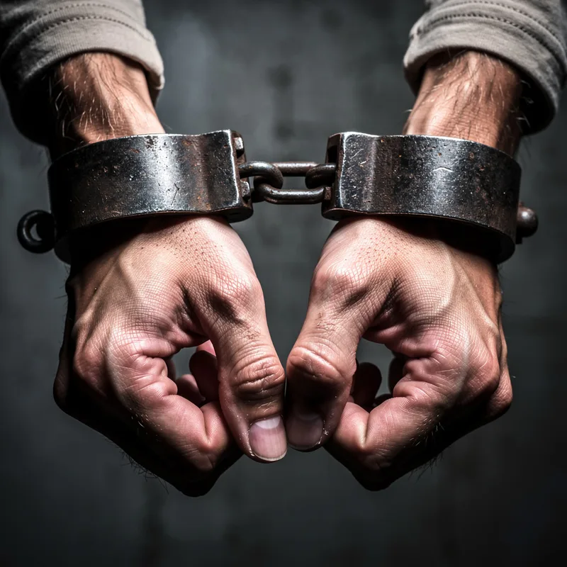 to shackle