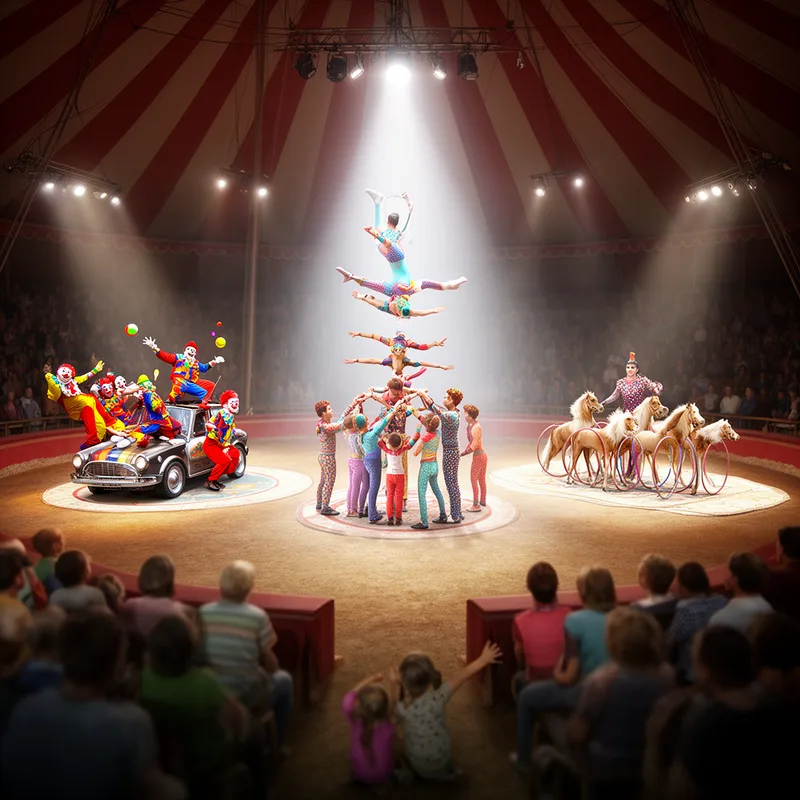 three-ring circus
