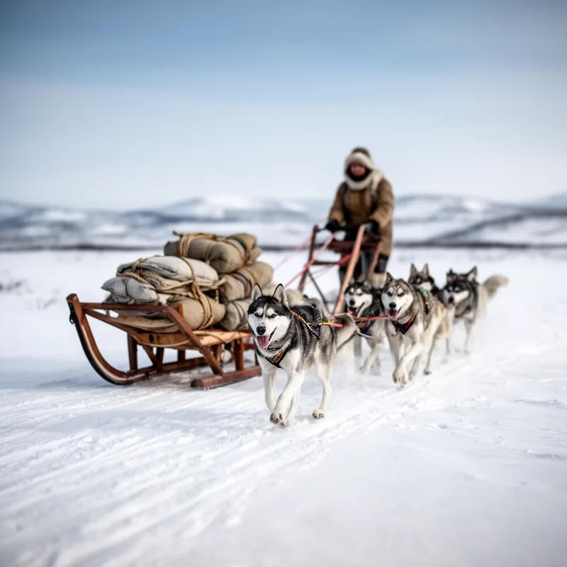 dog sleigh
