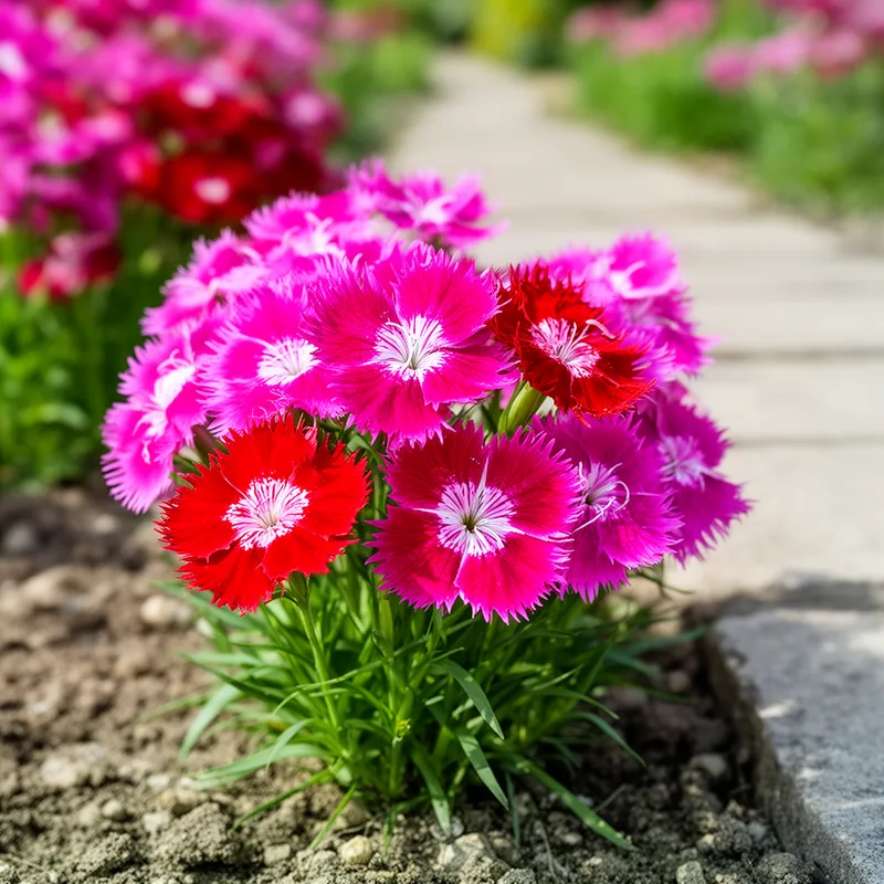 Dianthus chinensis heddewigii