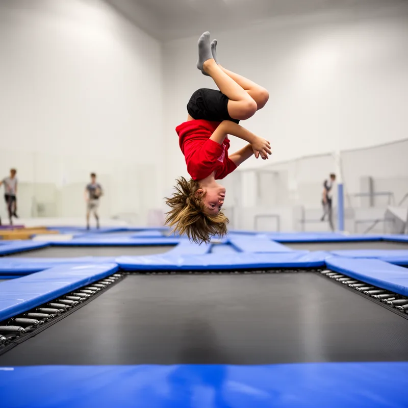 trampolining