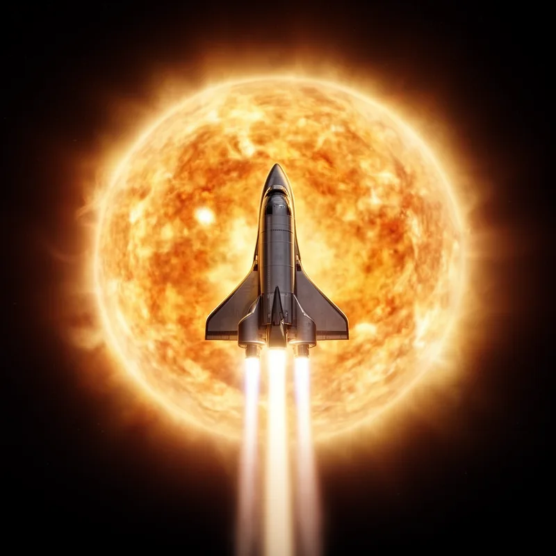 sunward