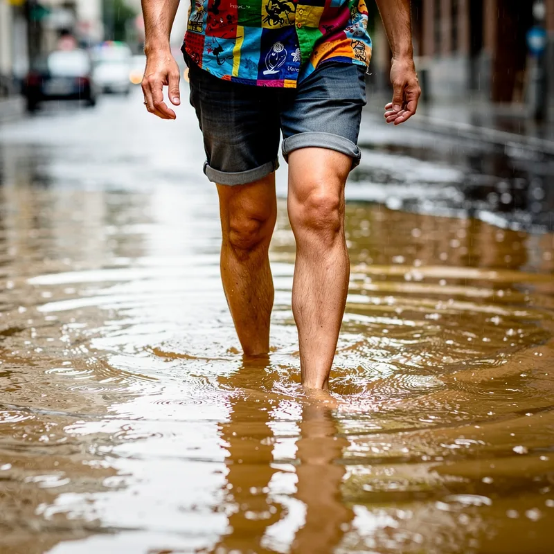 knee-deep