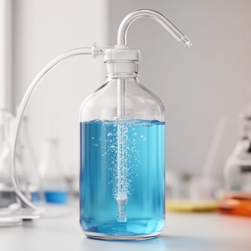 gas washing bottle