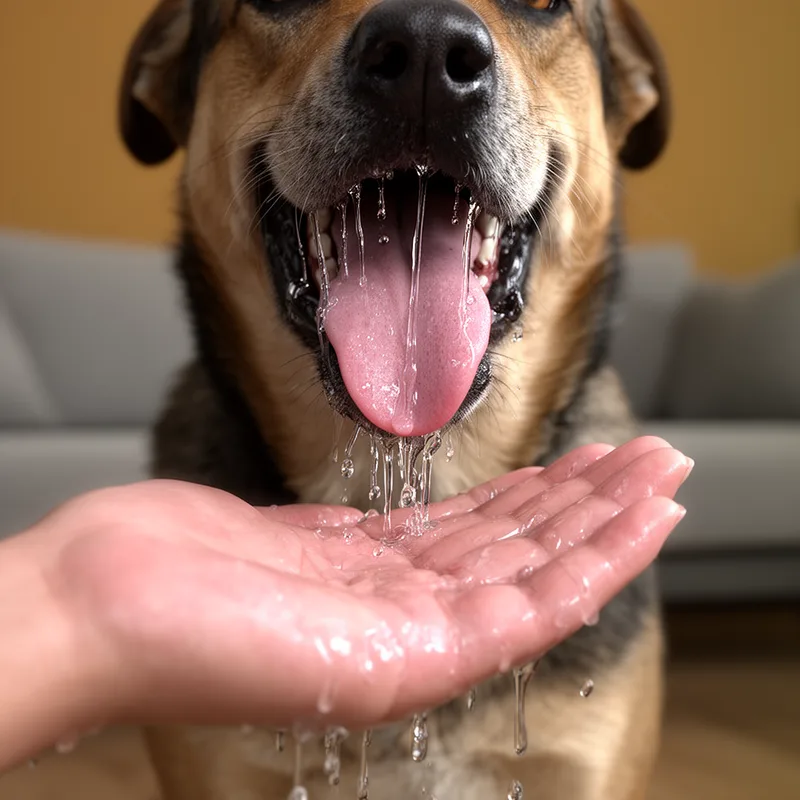 slobbery