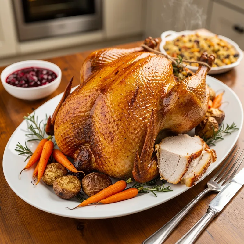 roasted turkey