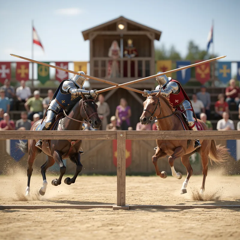to joust