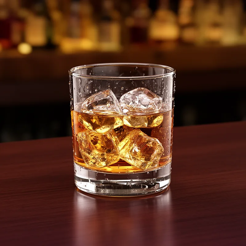whiskey on the rocks