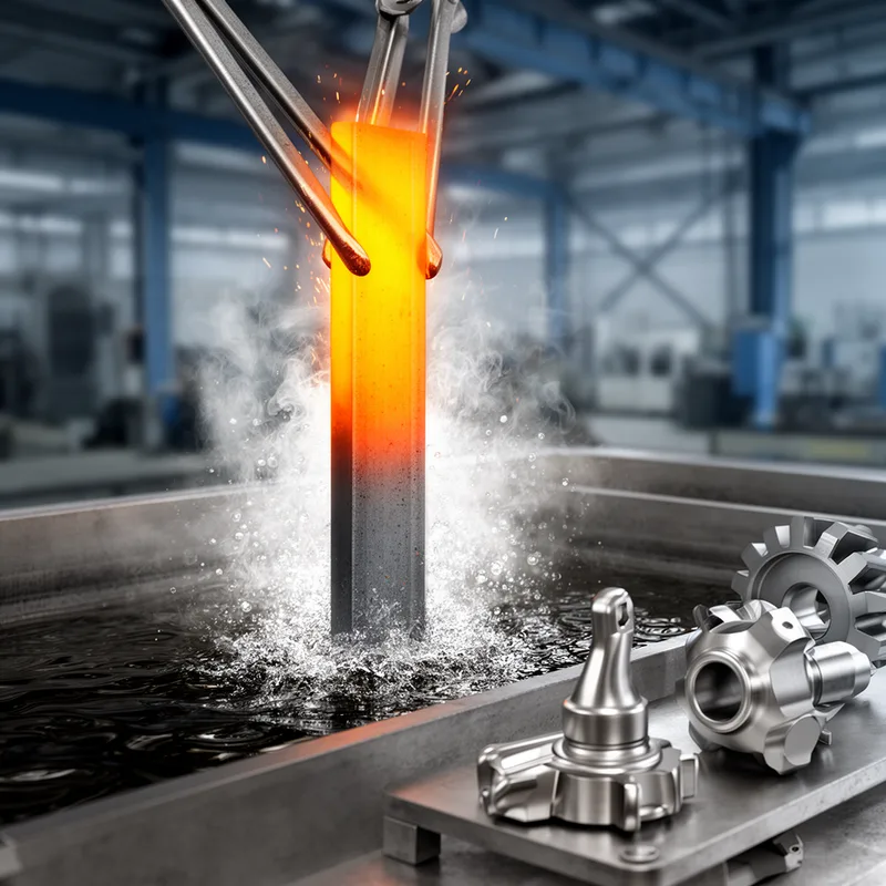 quenched steel