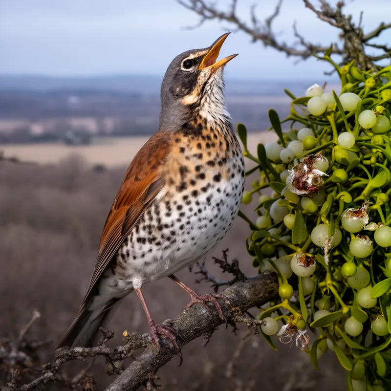 missel thrush