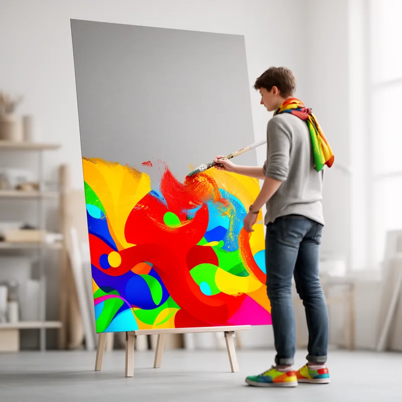 to show some colour