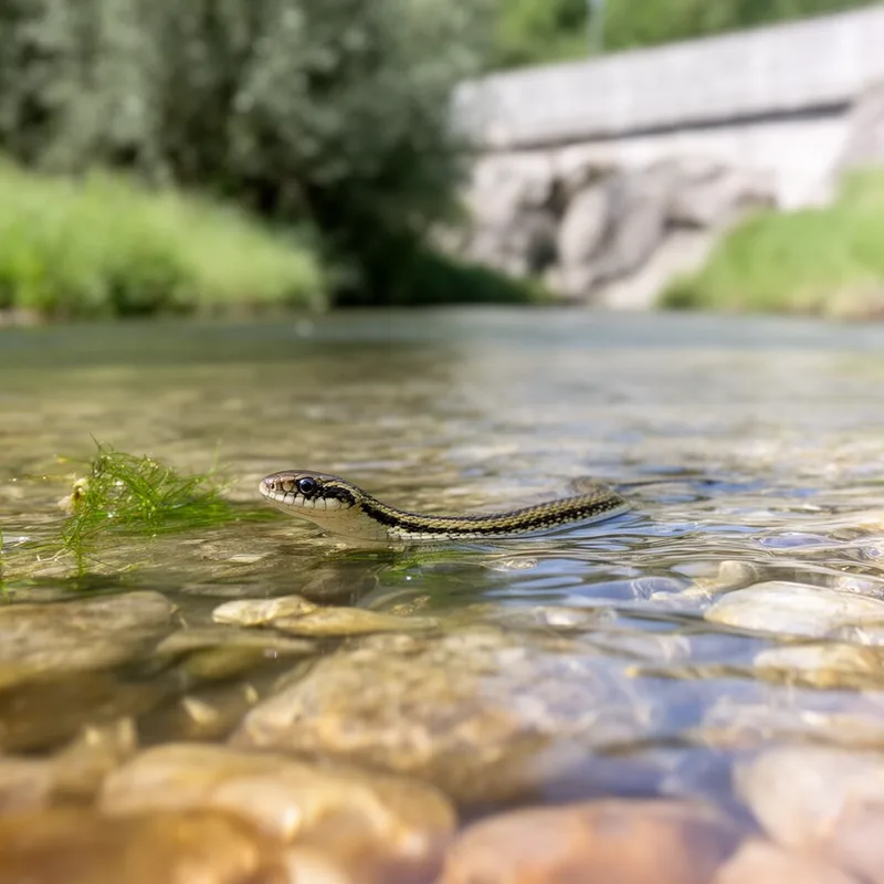 viperine grass snake