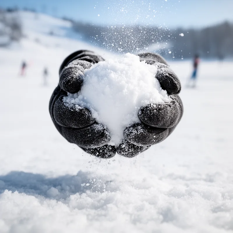 dry snow