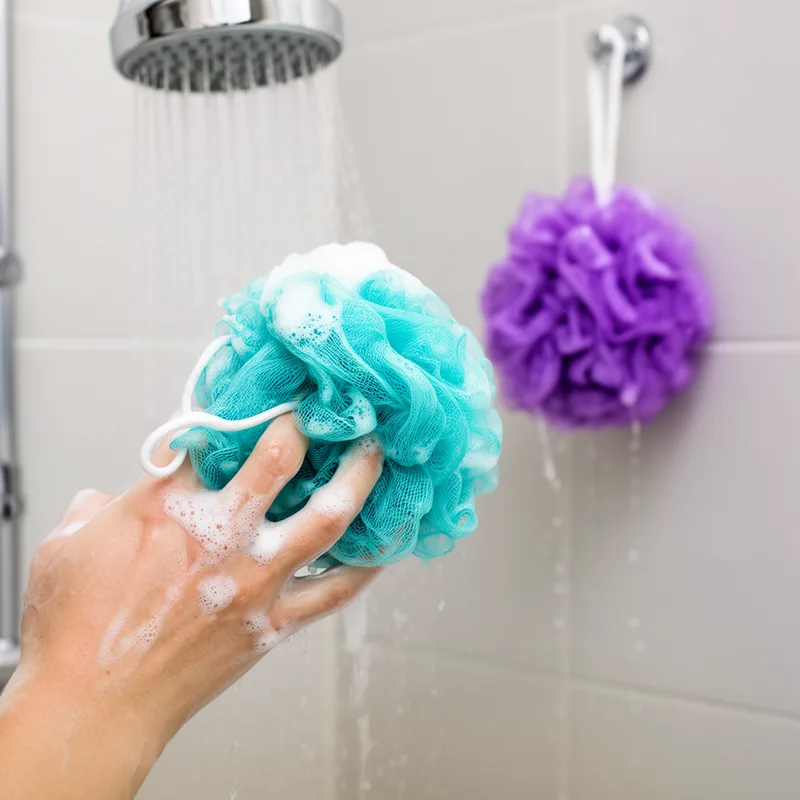 shower scrubber