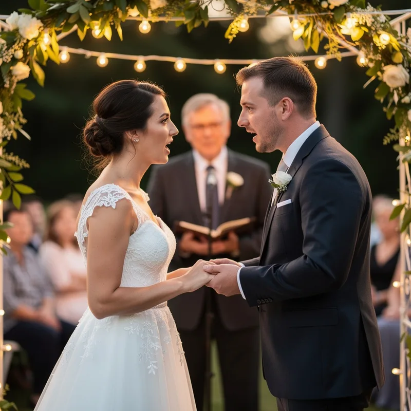 to exchange vows