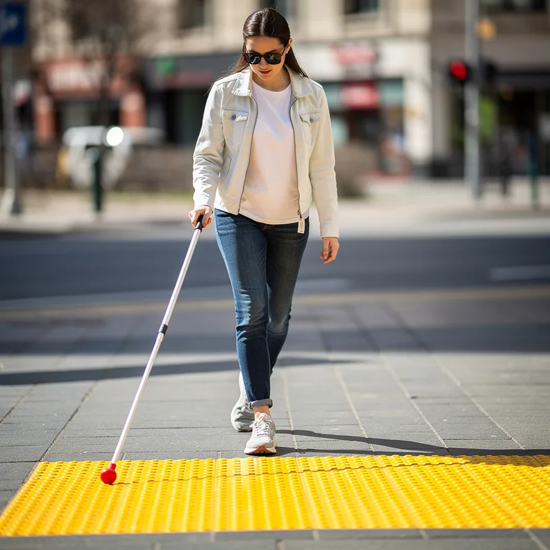visually impaired