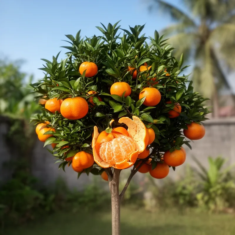 mandarin orange tree