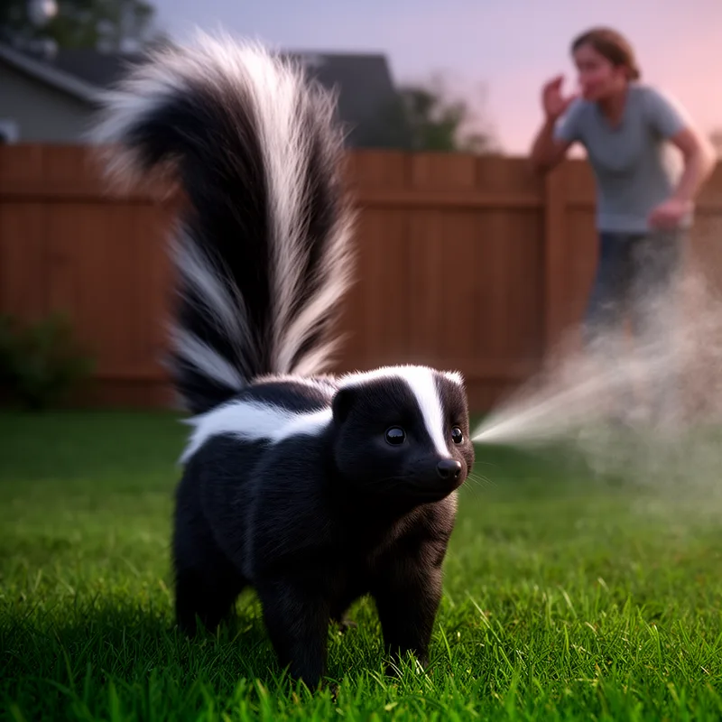 striped skunk