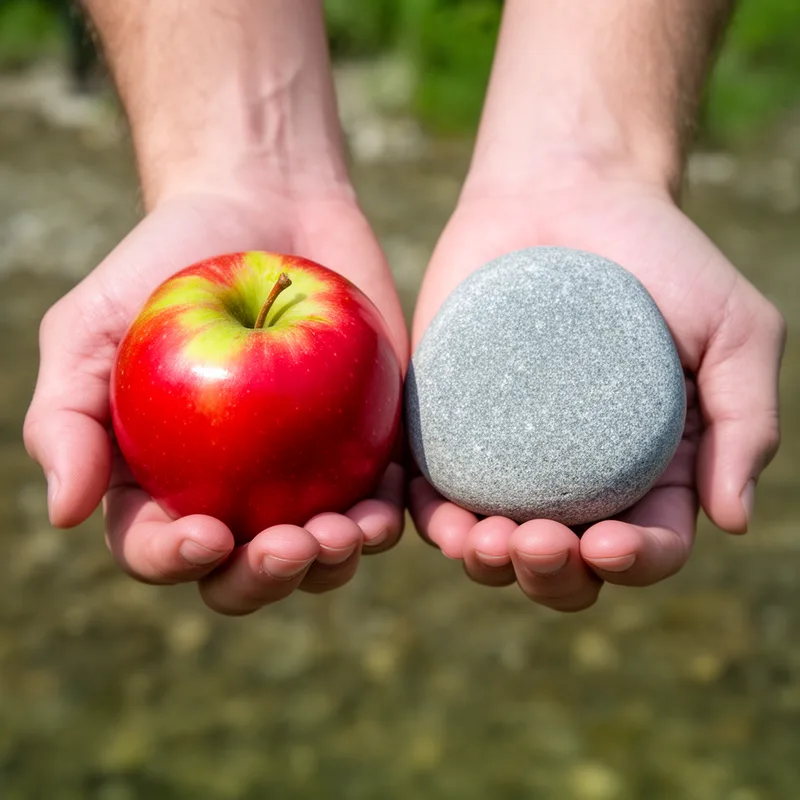 apple-sized