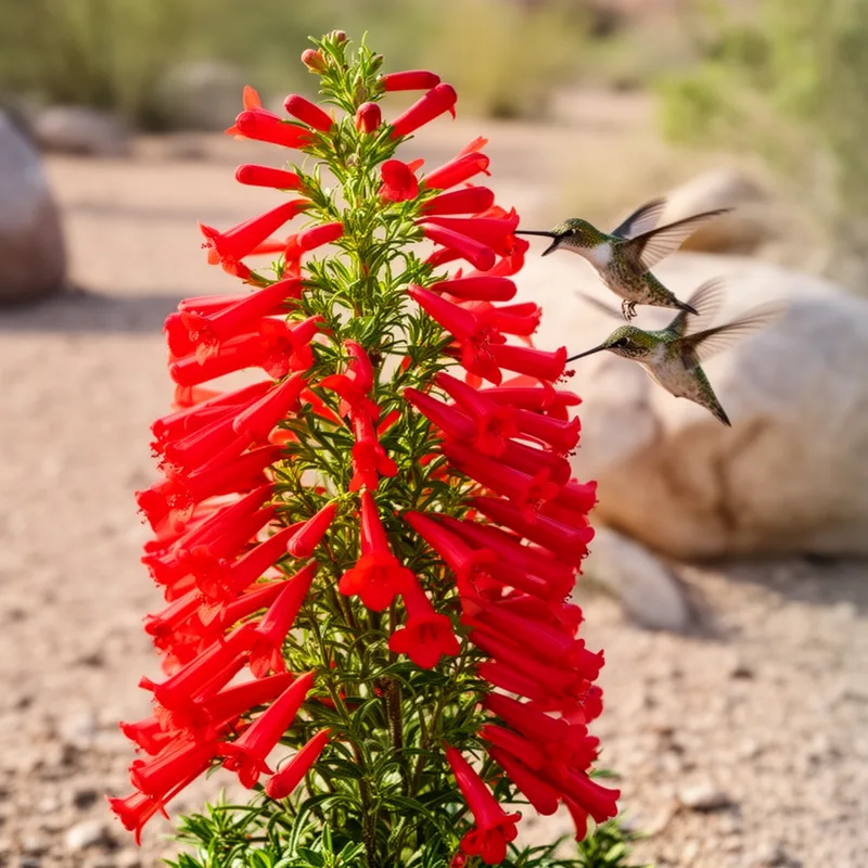 humming bird's trumpet