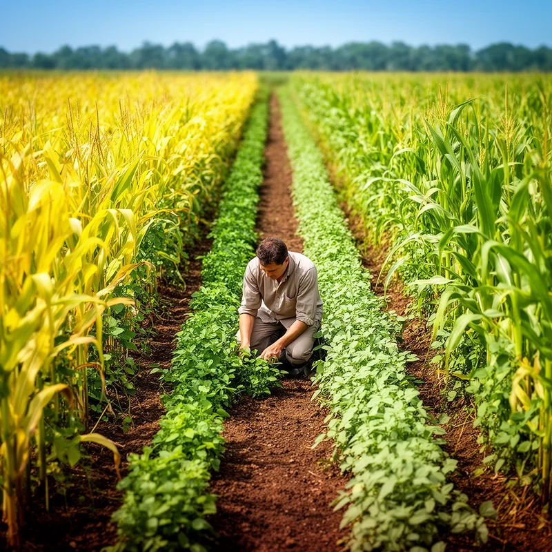 to intercrop