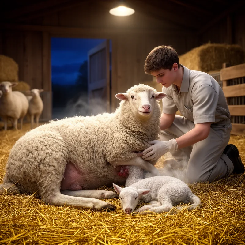 to lambing