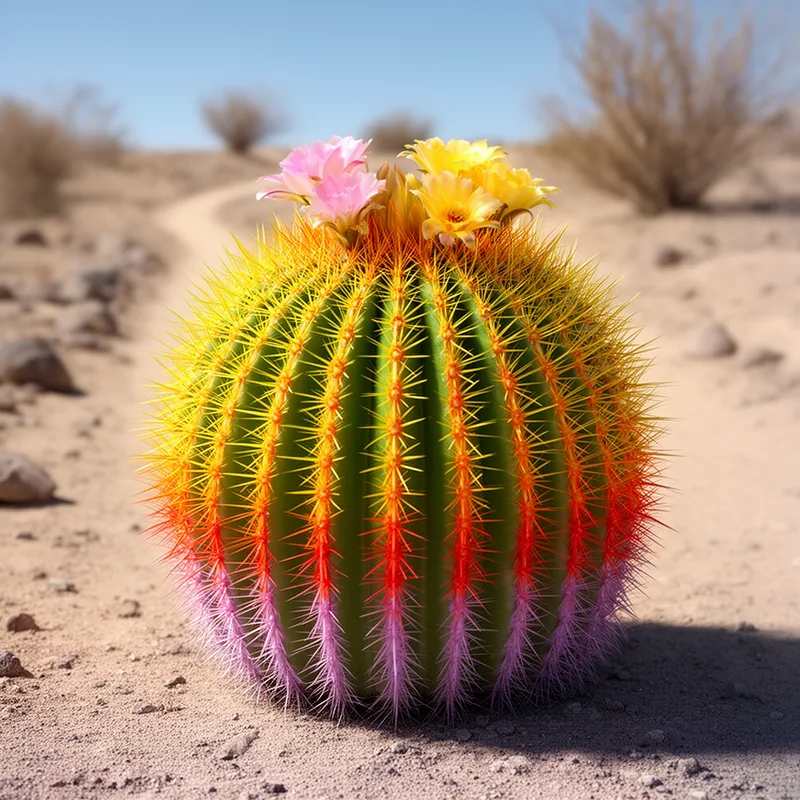 rainbow cactus