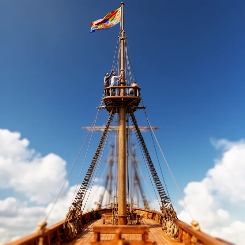 mizzen-topmast