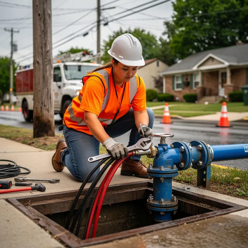utility worker