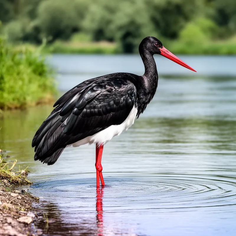 black stork