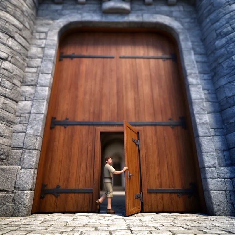 wicket door