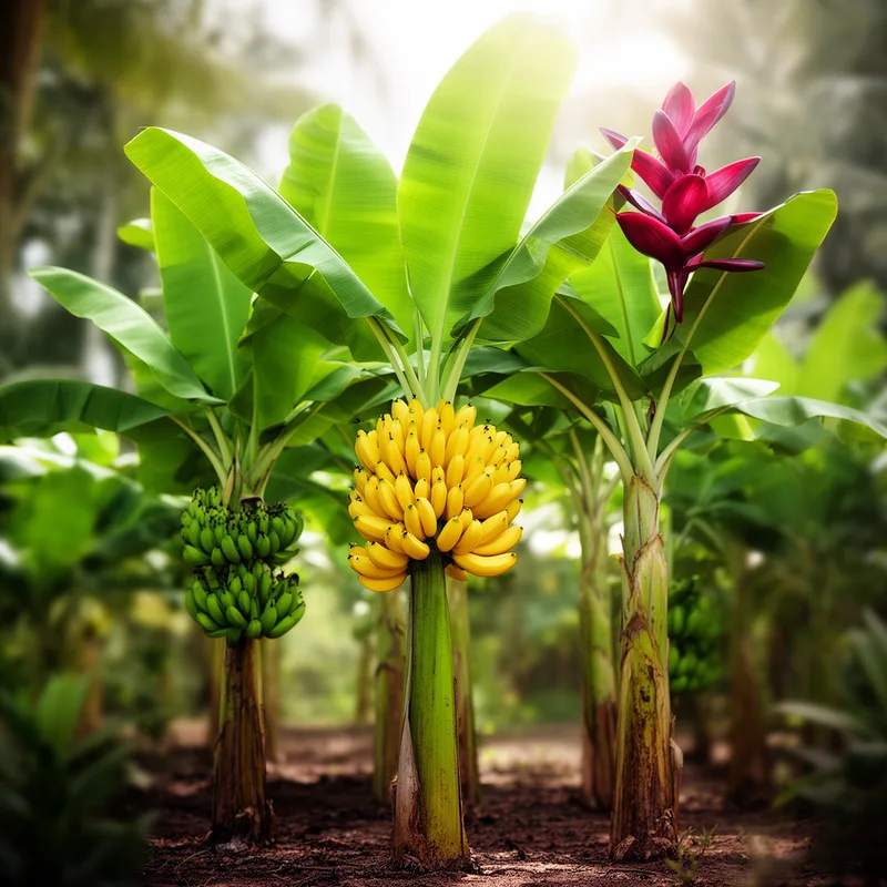banana family