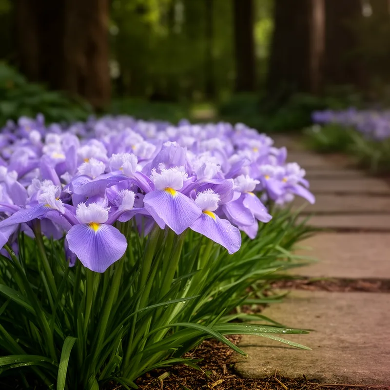 Iris cristata