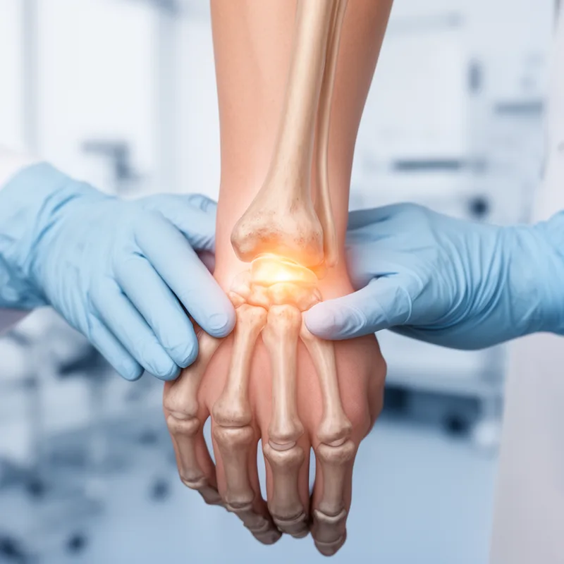 radiocarpal joint