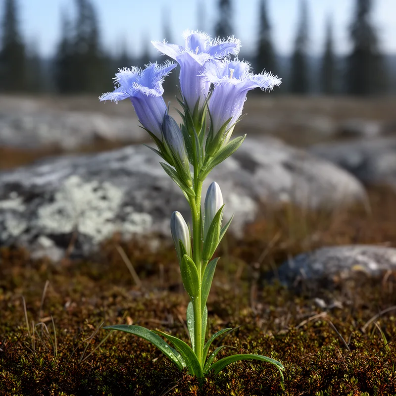 Gentiana detonsa