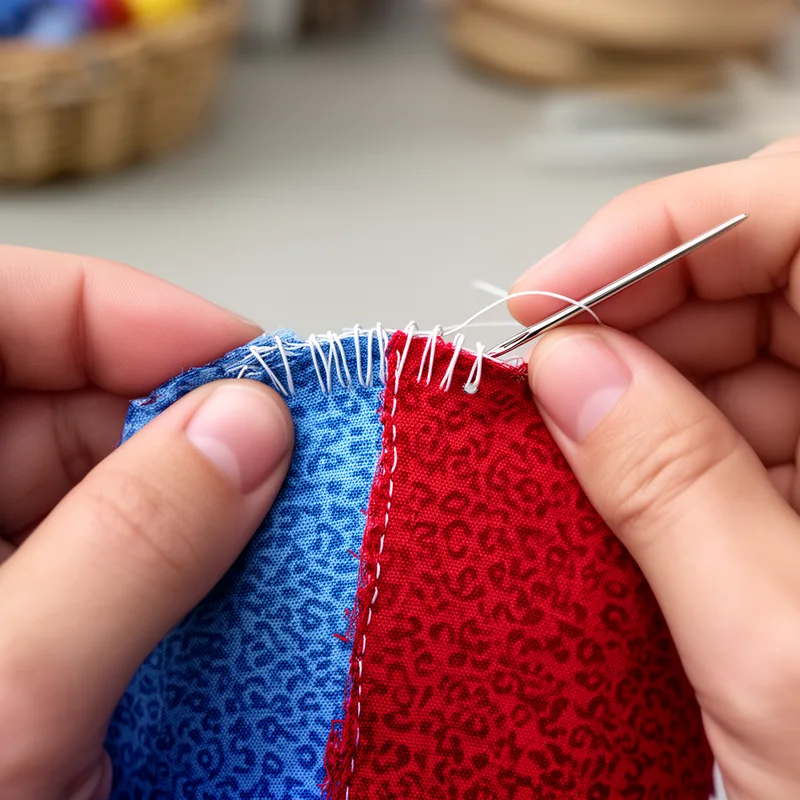stitched