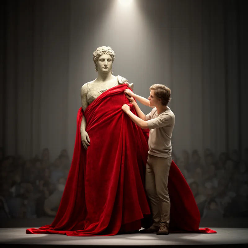 to undrape