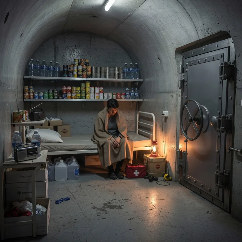 bomb shelter