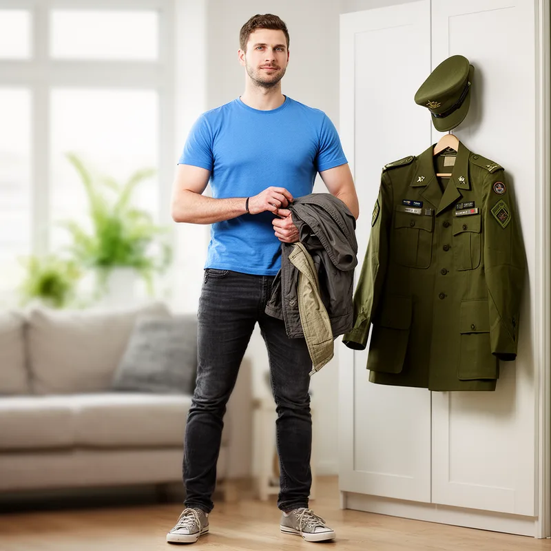 civilian dress