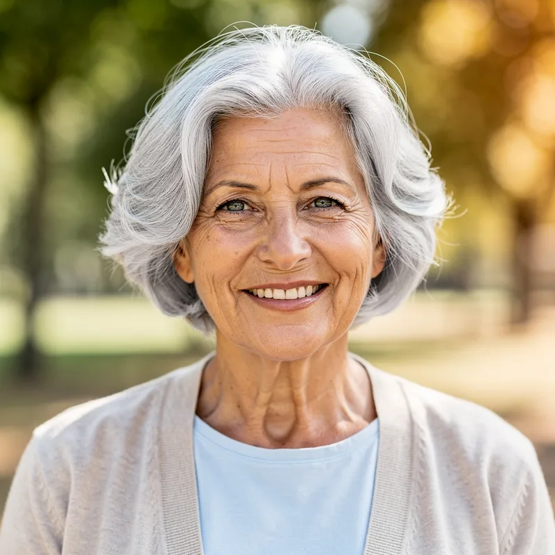 silver-haired