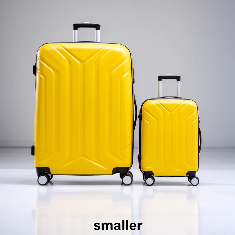 smaller