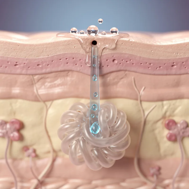 sweat gland