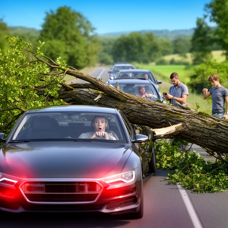 unexpected roadblock